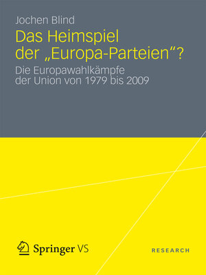 cover image of Heimspiel der "Europa-Parteien"?